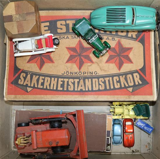 A Schuco Kommando Anno 2000 clockwork toy car, diecast models etc